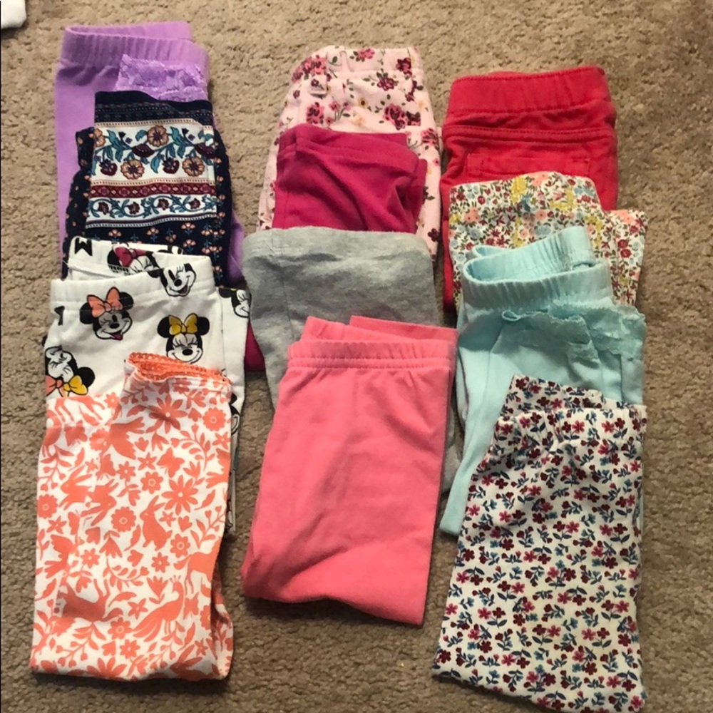 12 piece leggings set 12 months